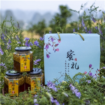 桂花蜂蜜（蜜礼）400克*2瓶